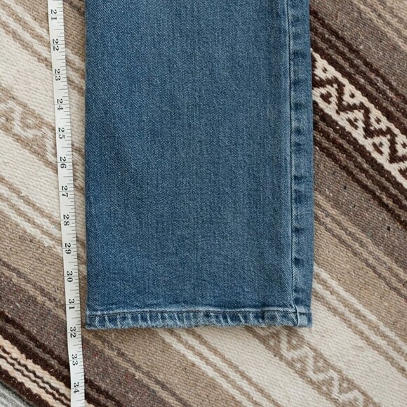LUCKY BRAND LOLITA JEANS SZ 10/30 MEDIUM BLUE DENIM WASH MID RISE BOOTCUT - Picture 9 of 10